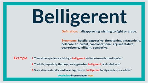 Find 93 different ways to say BELLIGERENTS, along with antonyms, related words, and example sentences at Thesaurus.com. 